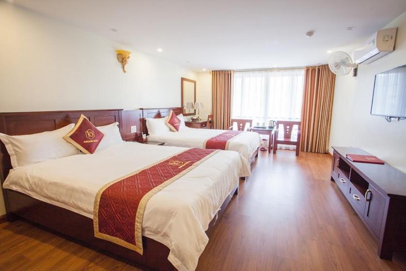 Khach San Kim Dong Otel Hoang Nga Dış mekan fotoğraf