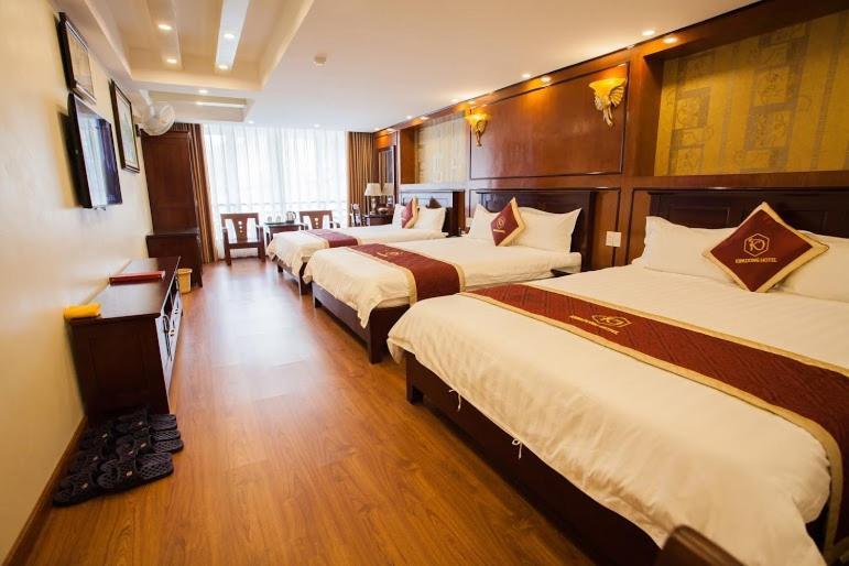 Khach San Kim Dong Otel Hoang Nga Dış mekan fotoğraf
